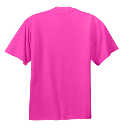 Jerzees - Dri-Power 50/50 Cotton/Poly T-Shirt. 29M - Cyber Pink