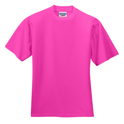 Jerzees - Dri-Power 50/50 Cotton/Poly T-Shirt. 29M - Cyber Pink