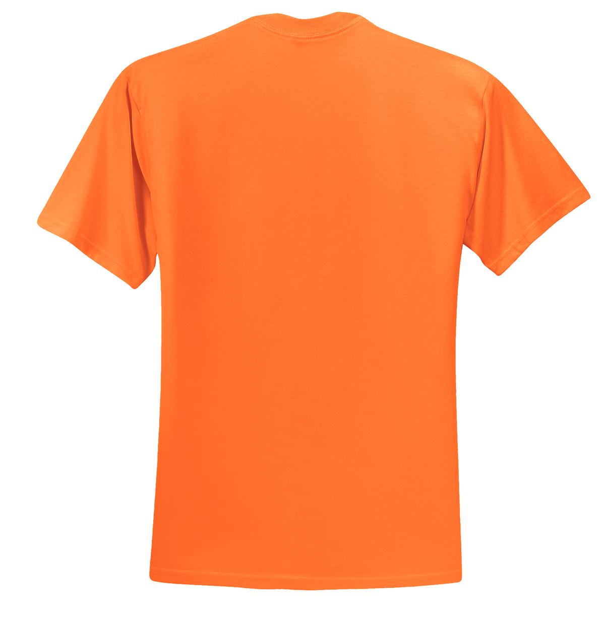 Jerzees - Dri-Power 50/50 Cotton/Poly T-Shirt. 29M - Safety Orange