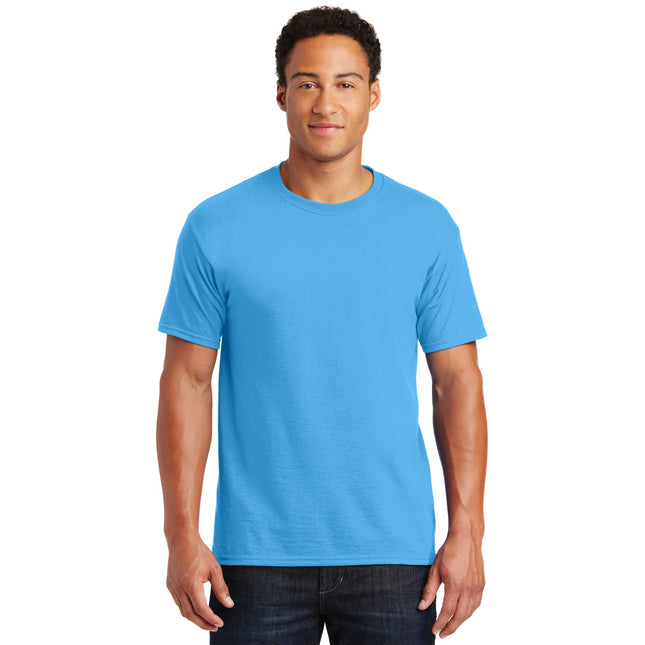 Jerzees - Dri-Power 50/50 Cotton/Poly T-Shirt. 29M - Aquatic Blue