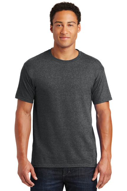 Jerzees - Dri-Power 50/50 Cotton/Poly T-Shirt. 29M - Black Heather