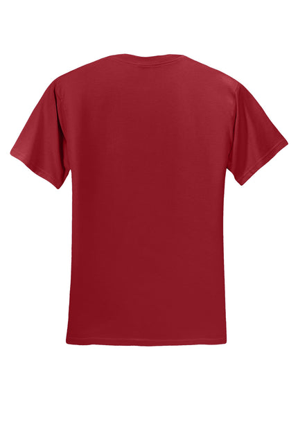 Jerzees - Dri-Power 50/50 Cotton/Poly T-Shirt. 29M - Crimson