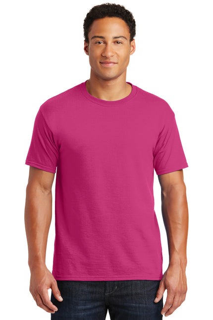 Jerzees - Dri-Power 50/50 Cotton/Poly T-Shirt. 29M - Cyber Pink