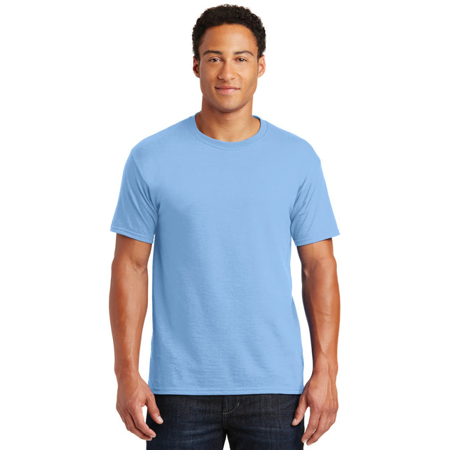 Jerzees - Dri-Power 50/50 Cotton/Poly T-Shirt. 29M - Light Blue