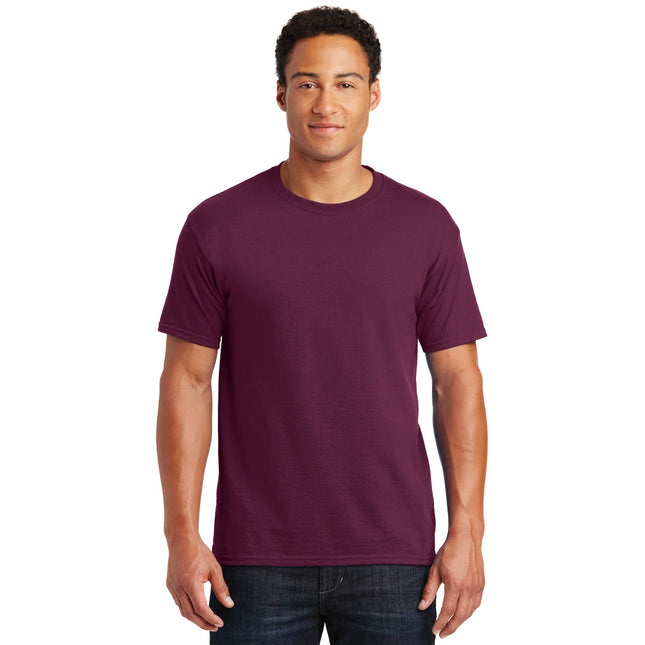 Jerzees - Dri-Power 50/50 Cotton/Poly T-Shirt. 29M - Maroon