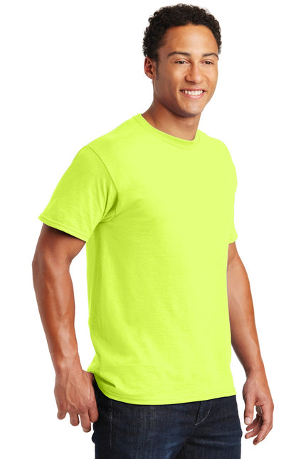 Jerzees - Dri-Power 50/50 Cotton/Poly T-Shirt. 29M - Safety Green