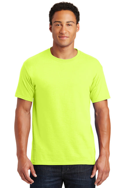 Jerzees - Dri-Power 50/50 Cotton/Poly T-Shirt. 29M - Safety Green