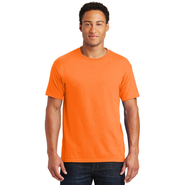 Jerzees - Dri-Power 50/50 Cotton/Poly T-Shirt. 29M - Safety Orange