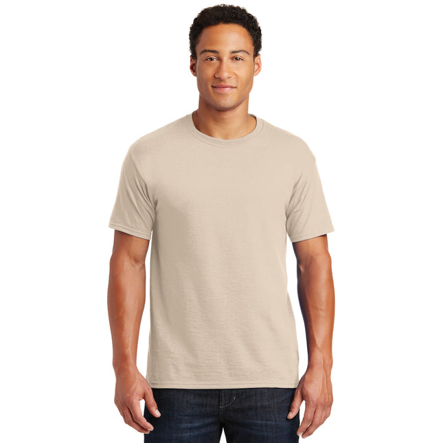 Jerzees - Dri-Power 50/50 Cotton/Poly T-Shirt. 29M - Sandstone