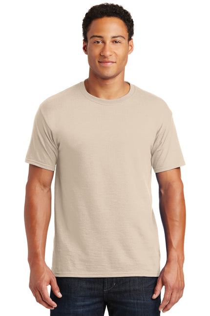 Jerzees - Dri-Power 50/50 Cotton/Poly T-Shirt. 29M - Sandstone