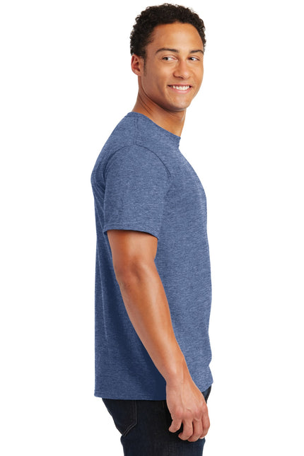 Jerzees - Dri-Power 50/50 Cotton/Poly T-Shirt. 29M - Vintage Heather Blue