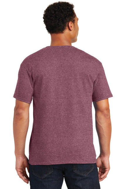Jerzees - Dri-Power 50/50 Cotton/Poly T-Shirt. 29M - Vintage Heather Maroon
