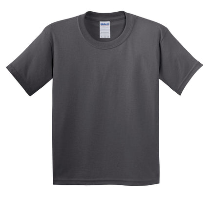 Gildan - Youth Heavy Cotton 100% Cotton T-Shirt. 5000B - Charcoal