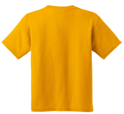 Gildan - Youth Heavy Cotton 100% Cotton T-Shirt. 5000B - Gold