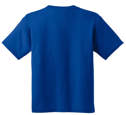 Gildan - Youth Heavy Cotton 100% Cotton T-Shirt. 5000B - Royal