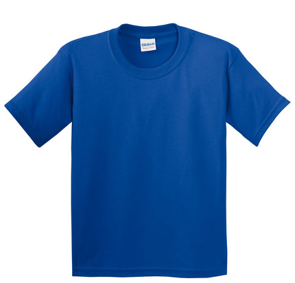 Gildan - Youth Heavy Cotton 100% Cotton T-Shirt. 5000B - Royal