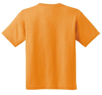 Gildan - Youth Heavy Cotton 100% Cotton T-Shirt. 5000B - Tennessee Orange