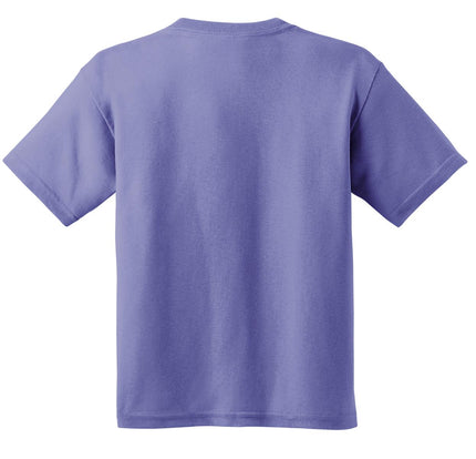 Gildan - Youth Heavy Cotton 100% Cotton T-Shirt. 5000B - Violet