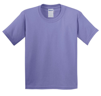 Gildan - Youth Heavy Cotton 100% Cotton T-Shirt. 5000B - Violet