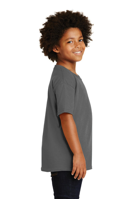 Gildan - Youth Heavy Cotton 100% Cotton T-Shirt. 5000B - Charcoal