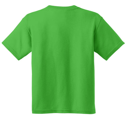 Gildan - Youth Heavy Cotton 100% Cotton T-Shirt. 5000B - Electric Green