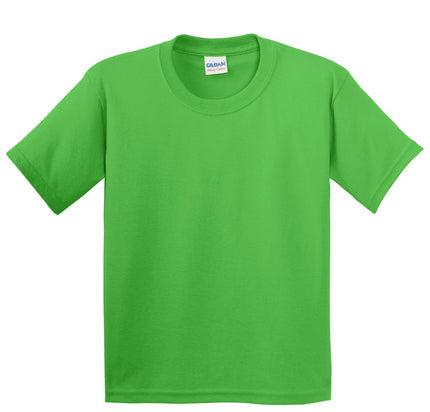 Gildan - Youth Heavy Cotton 100% Cotton T-Shirt. 5000B - Electric Green