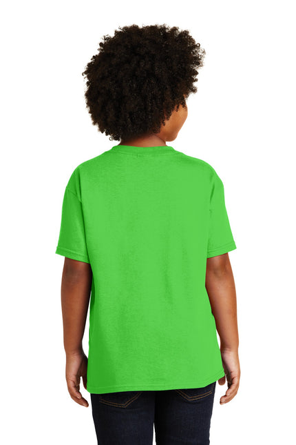 Gildan - Youth Heavy Cotton 100% Cotton T-Shirt. 5000B - Electric Green