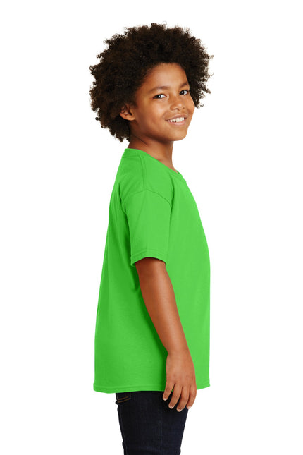 Gildan - Youth Heavy Cotton 100% Cotton T-Shirt. 5000B - Electric Green