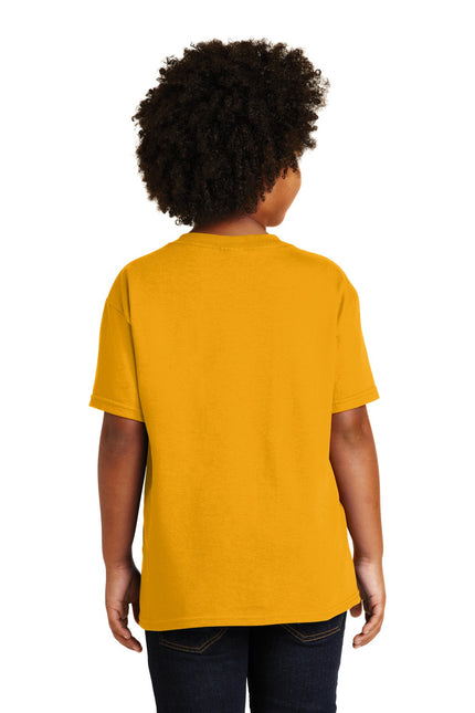 Gildan - Youth Heavy Cotton 100% Cotton T-Shirt. 5000B - Gold