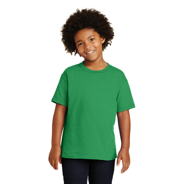 Gildan - Youth Heavy Cotton 100% Cotton T-Shirt. 5000B - Irish Green