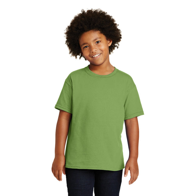 Gildan - Youth Heavy Cotton 100% Cotton T-Shirt. 5000B - Kiwi