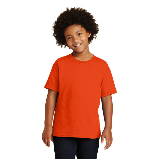 Gildan - Youth Heavy Cotton 100% Cotton T-Shirt. 5000B - Orange