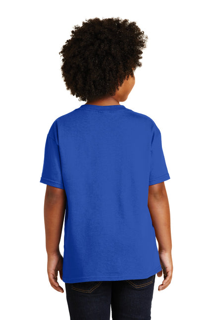Gildan - Youth Heavy Cotton 100% Cotton T-Shirt. 5000B - Royal