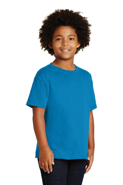 Gildan - Youth Heavy Cotton 100% Cotton T-Shirt. 5000B - Sapphire
