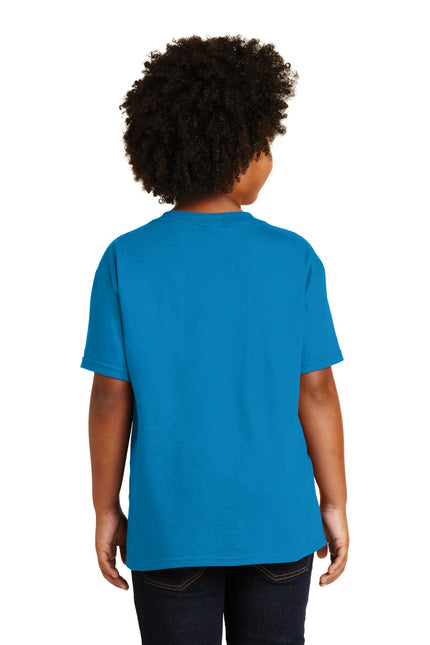 Gildan - Youth Heavy Cotton 100% Cotton T-Shirt. 5000B - Sapphire