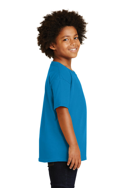 Gildan - Youth Heavy Cotton 100% Cotton T-Shirt. 5000B - Sapphire