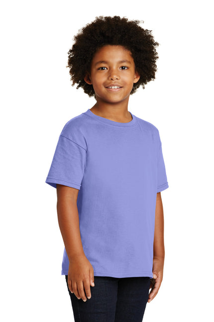 Gildan - Youth Heavy Cotton 100% Cotton T-Shirt. 5000B - Violet