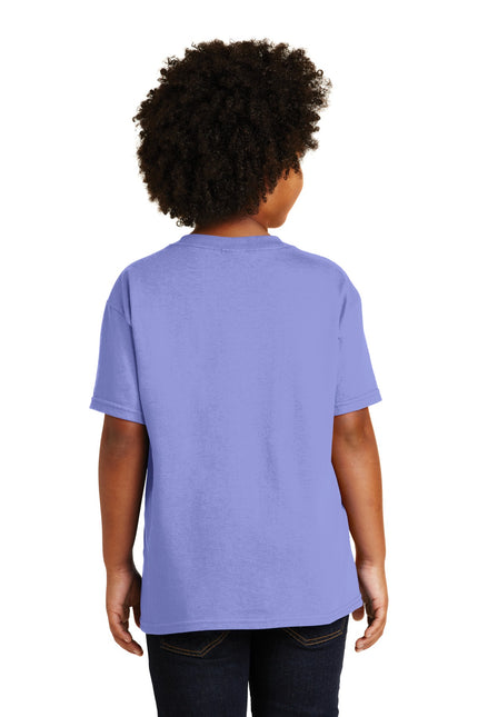 Gildan - Youth Heavy Cotton 100% Cotton T-Shirt. 5000B - Violet