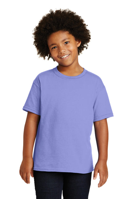 Gildan - Youth Heavy Cotton 100% Cotton T-Shirt. 5000B - Violet