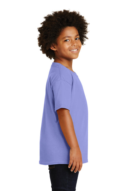 Gildan - Youth Heavy Cotton 100% Cotton T-Shirt. 5000B - Violet