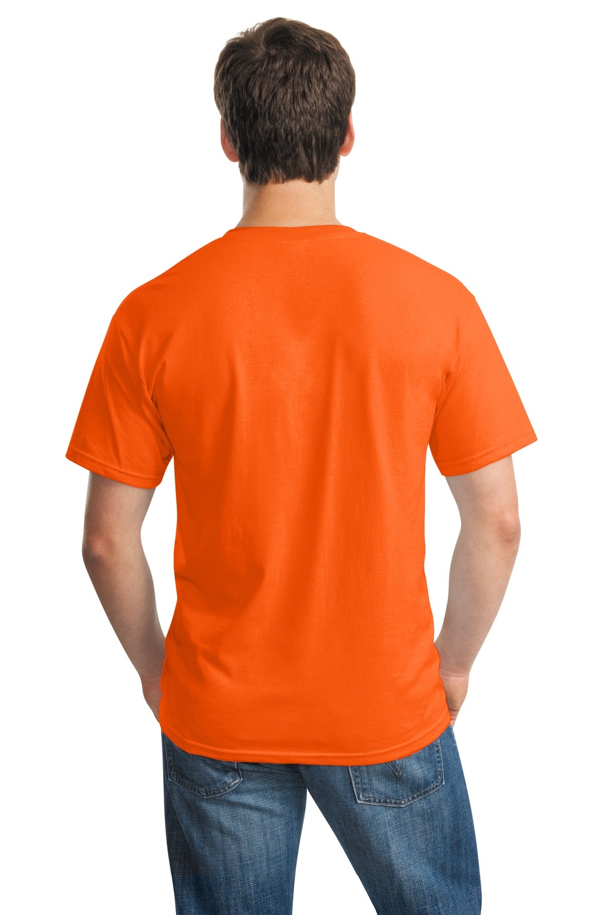 Gildan - Heavy Cotton 100% Cotton T-Shirt. 5000 - S. Orange