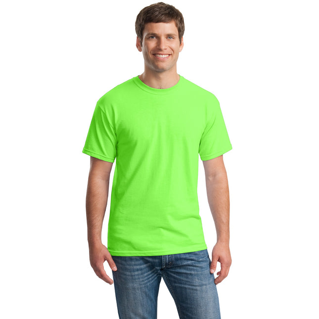 Gildan - Heavy Cotton 100% Cotton T-Shirt. 5000 - Neon Green