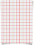 A3 Red/Yellow Grid Light/White Heat Transfer Paper 11x17 (Large Size) - 100 Sheets