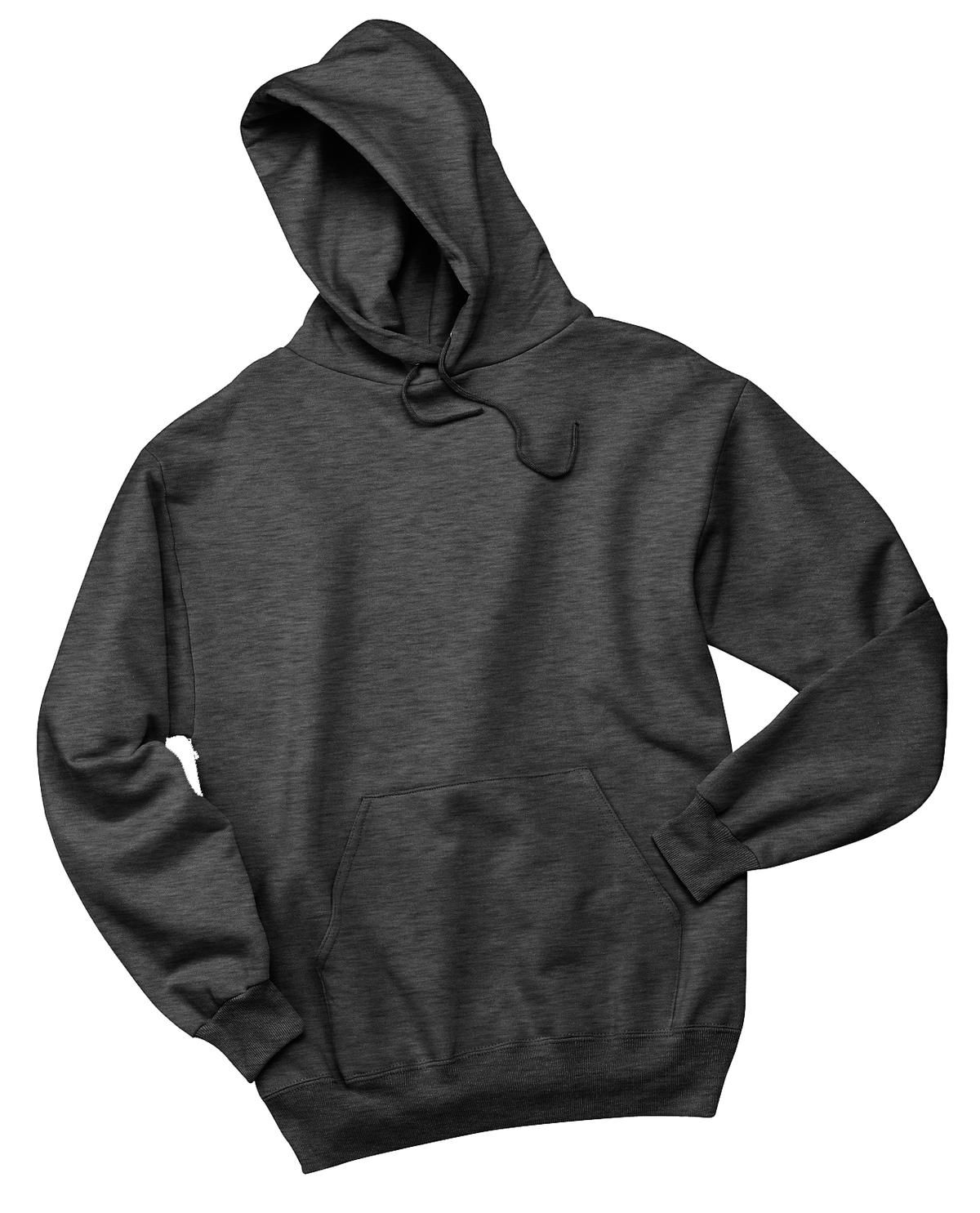 Jerzees - NuBlend Pullover Hooded Sweatshirt. 996M - Black Heather