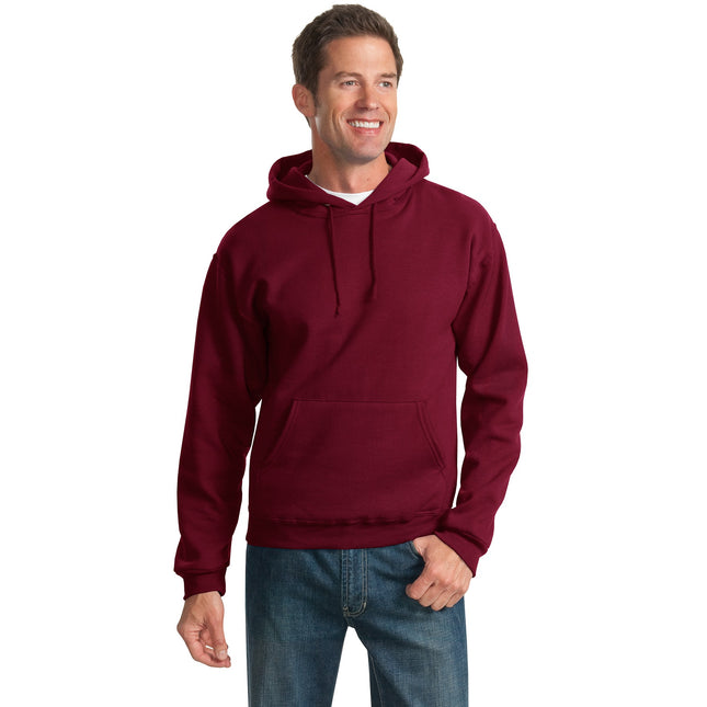 Jerzees - NuBlend Pullover Hooded Sweatshirt. 996M - Cardinal