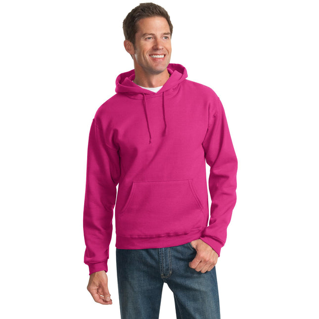 Jerzees - NuBlend Pullover Hooded Sweatshirt. 996M - Cyber Pink