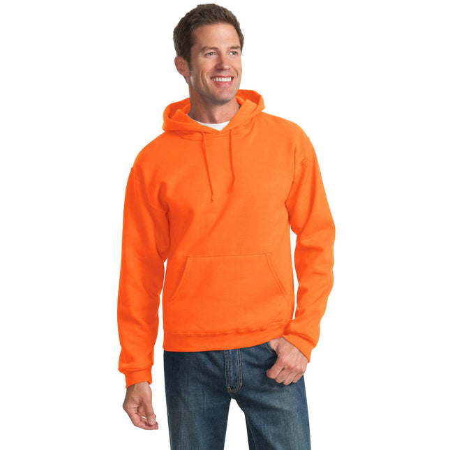 Jerzees - NuBlend Pullover Hooded Sweatshirt. 996M - Safety Orange
