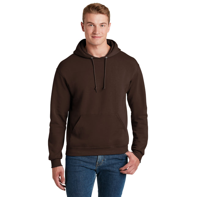 Jerzees - NuBlend Pullover Hooded Sweatshirt. 996M - Chocolate
