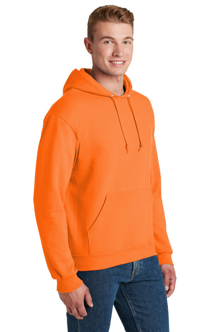 Jerzees - NuBlend Pullover Hooded Sweatshirt. 996M - Safety Orange