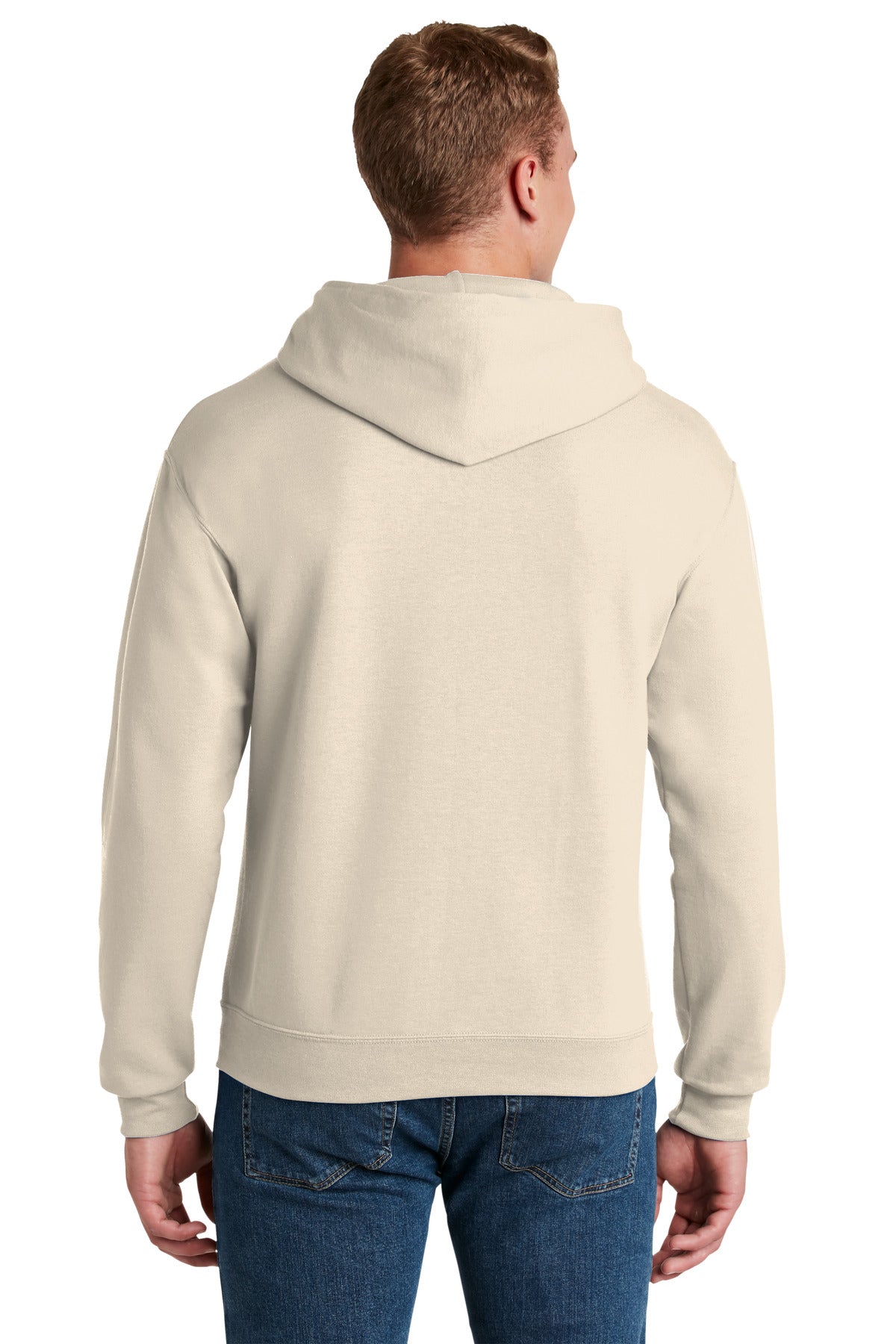 Jerzees - NuBlend Pullover Hooded Sweatshirt. 996M - Sweet Cream Heather